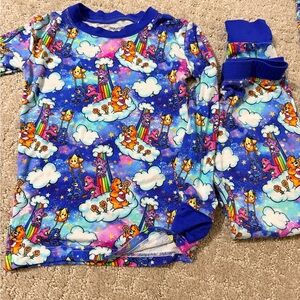 Showstoppers Pajamas Care Bears 4T